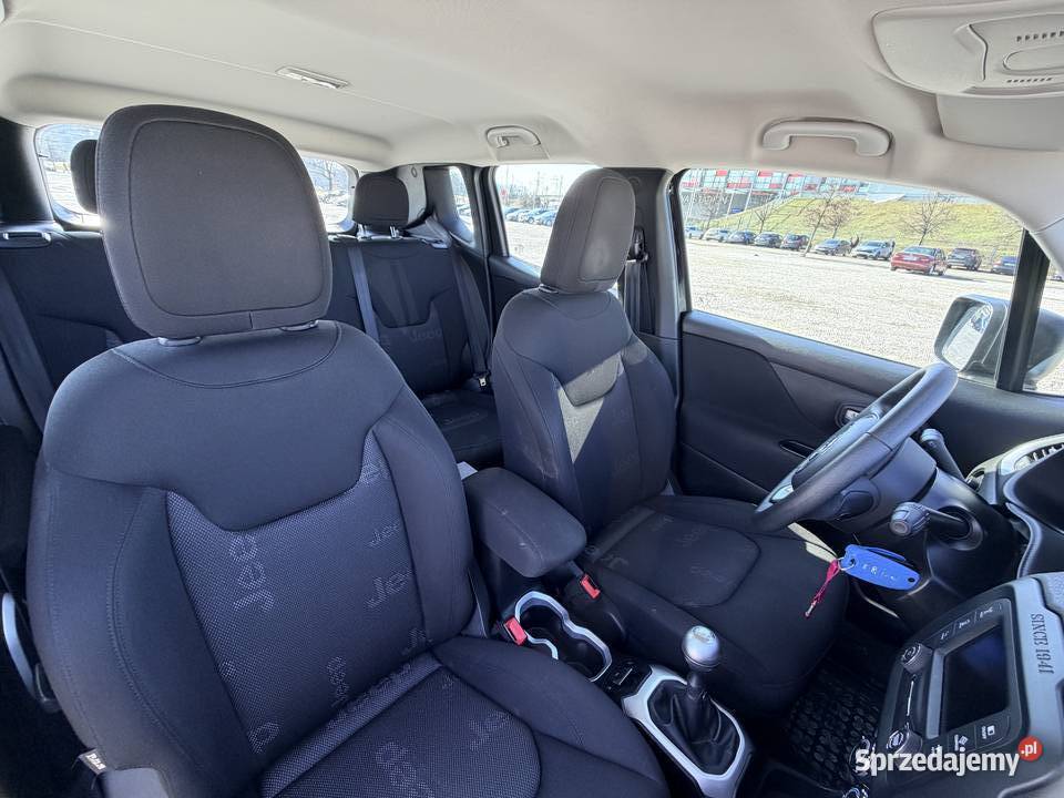 Jeep Renegade Sport 110 2017 108000 I właściciel mazowieckie Warszawa