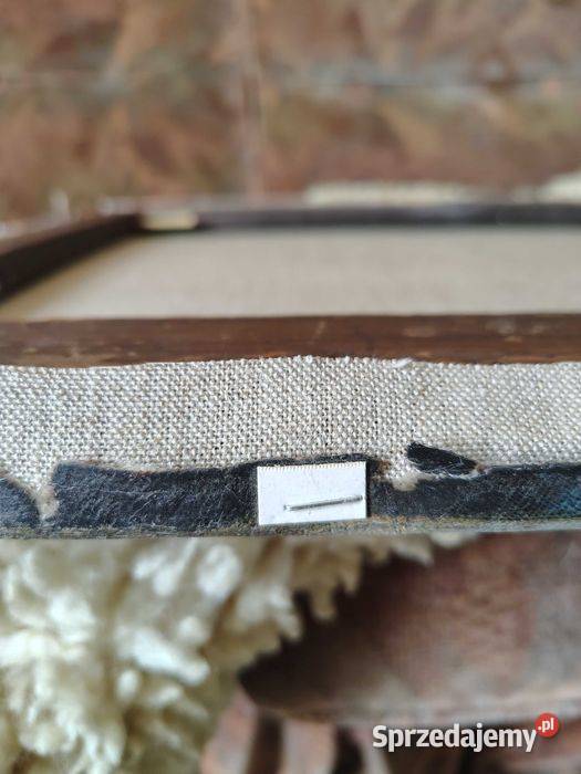 Stary obraz Krowy Kartuzy