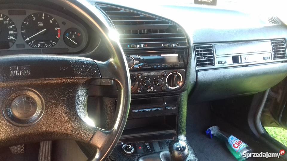 BMW E36 18 is M44B19 coupe LPG szpera 25 Zamiana radio Seria 3