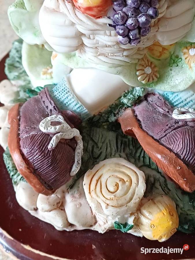 vintage duża figurka