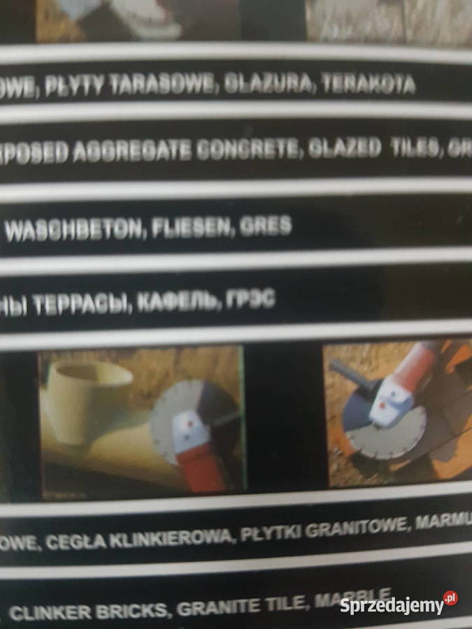 INTERVIS Tarcza diamentowa Turbo Fala 125mm wielkopolskie sprzedam