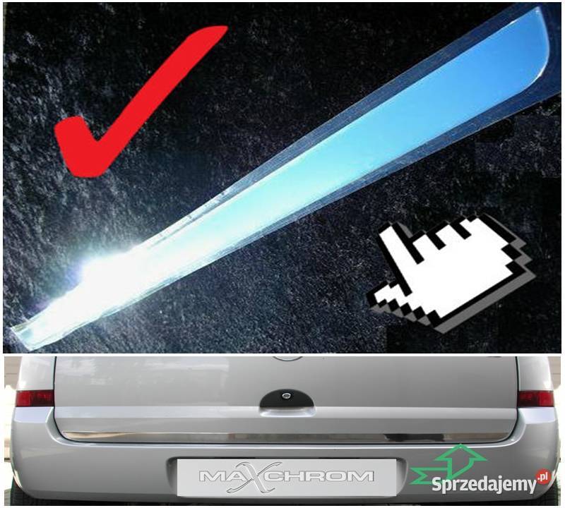 Listwa Chrom klapa bagażnik Easy fit Mercedes B wielkopolskie Ostrów Wielkopolski