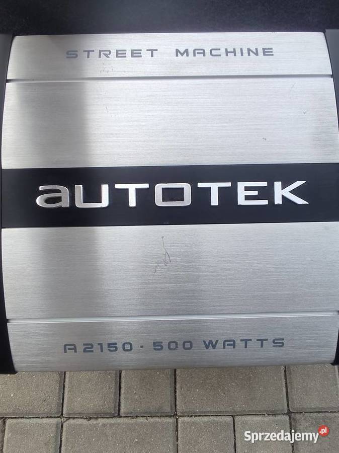 Subwooferwzmacniacz autotek Wzmacniacze i pokrewne Raciborowice Górne
