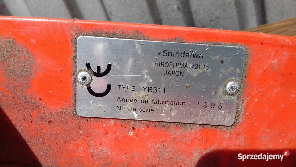 Piła spalinowa Iseki Shindaiwa YB311 uszkodzona Bytom sprzedam