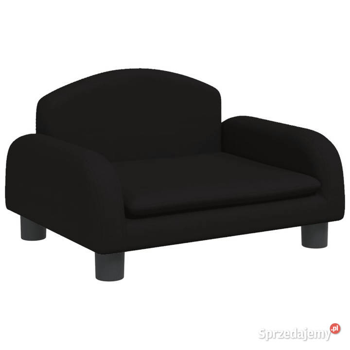 Sofa dzieci czarna 50x40x30 obita tkaniną mazowieckie Warszawa