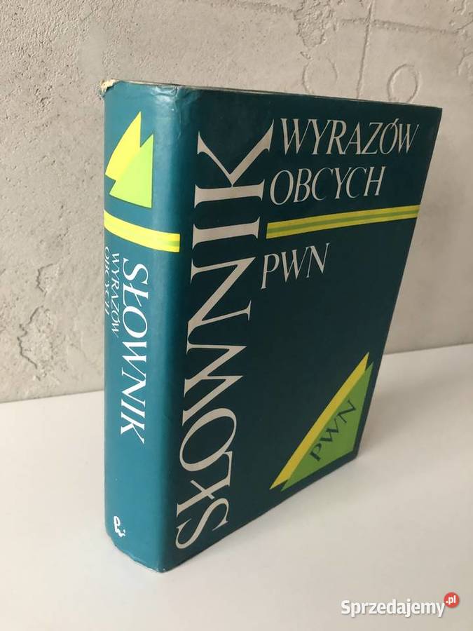Książka Słownik wyrazów obcych PWN Łódź