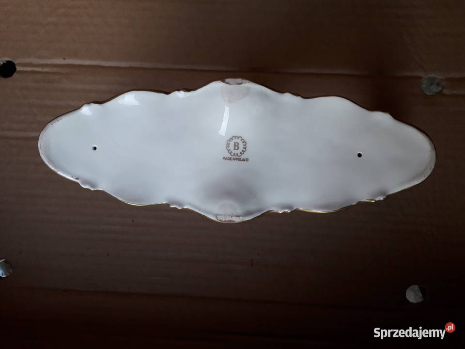 Swiecznik ceramiczny trójramienny Bogucice prl sprzedam