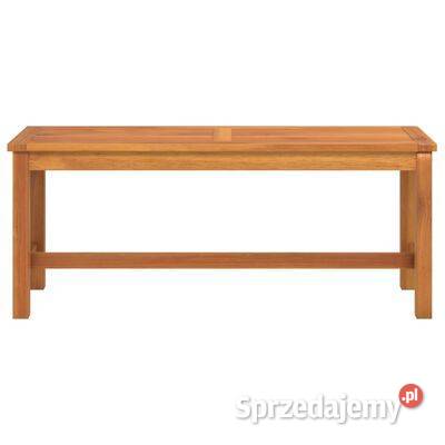 vidaXL Ławka ogrodowa 110x35x45 lite drewno Ławy i ławki Dom i Ogród Warszawa