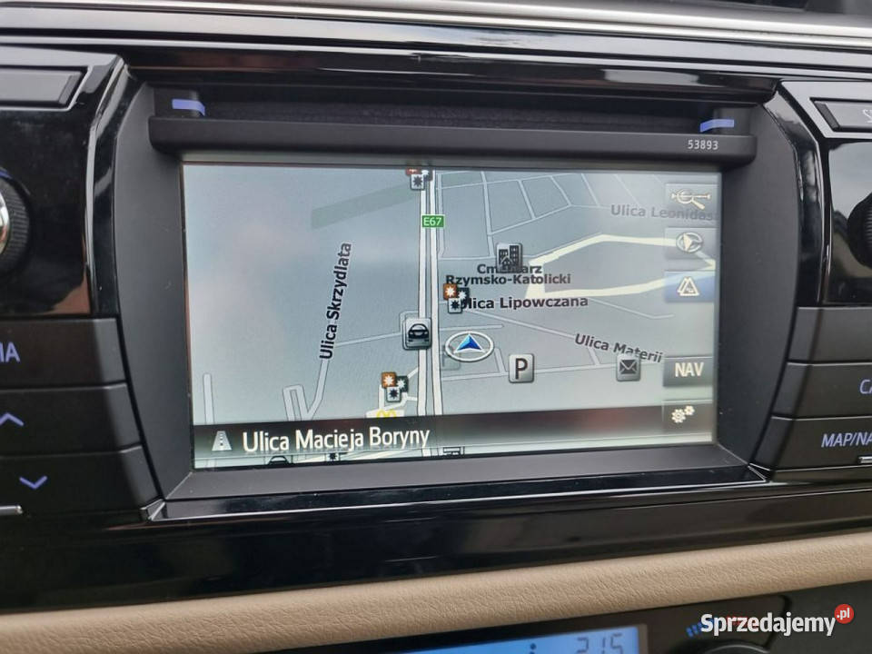 Toyota Corolla 16 AUTOMAT GWARANCJA nawigacja światła LED Warszawa