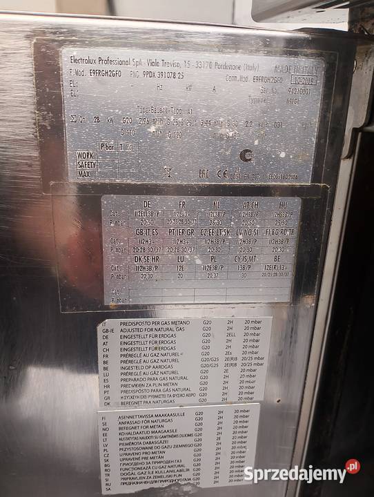 Frytownica 2komorowa gazowa Electrolux