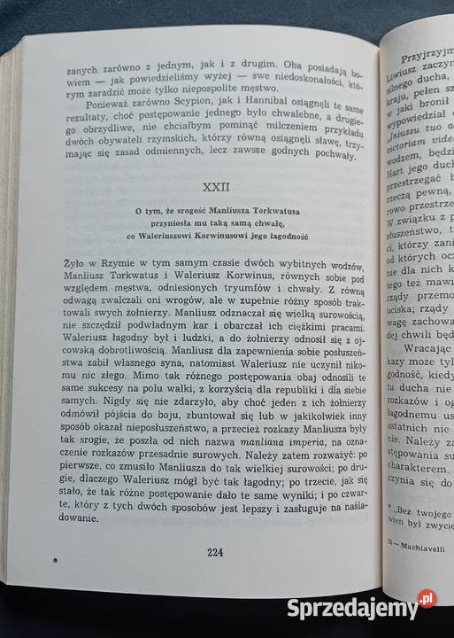 Niccolo Machiavelli Książę PIW 1987 r Wydanie II ISBN 8306011570 Koźminek