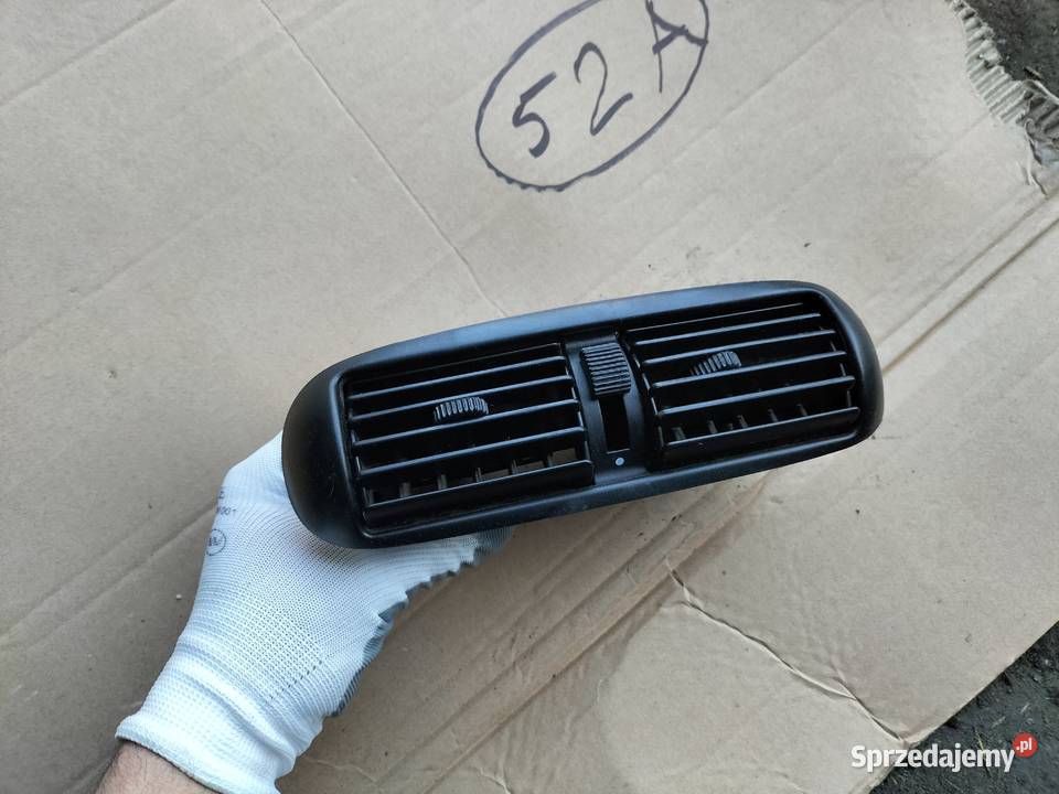 FIAT SEICENTO KRATKA ŚRODKOWA NAWIEWU CZARNA Kamień-Kolonia