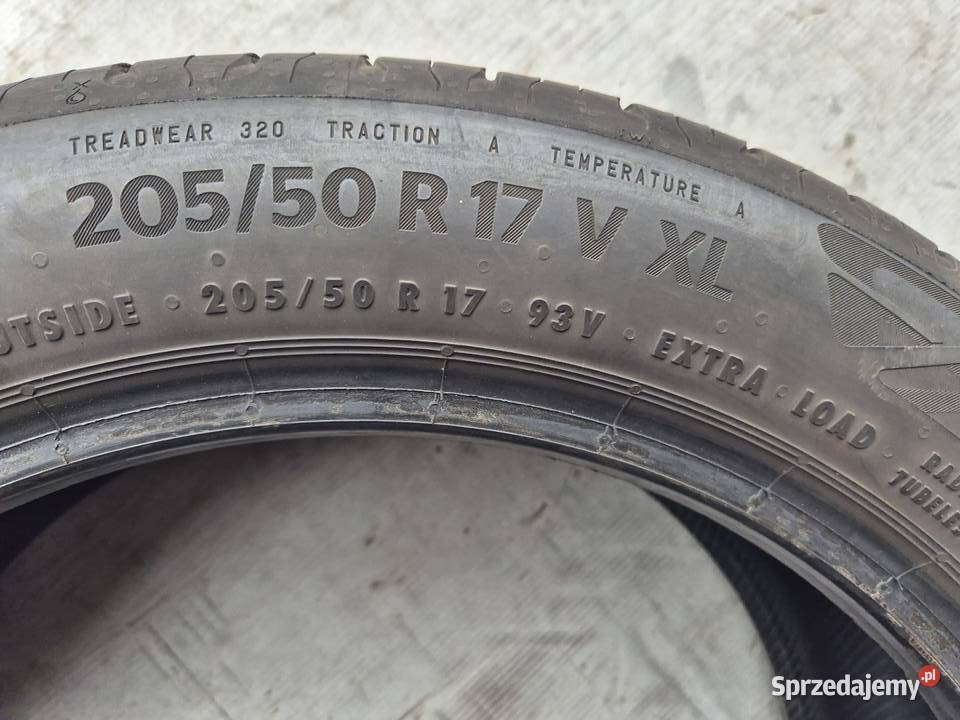 2 CONTINENTAL EcoContact6 2055017 93V XL 2022r lato