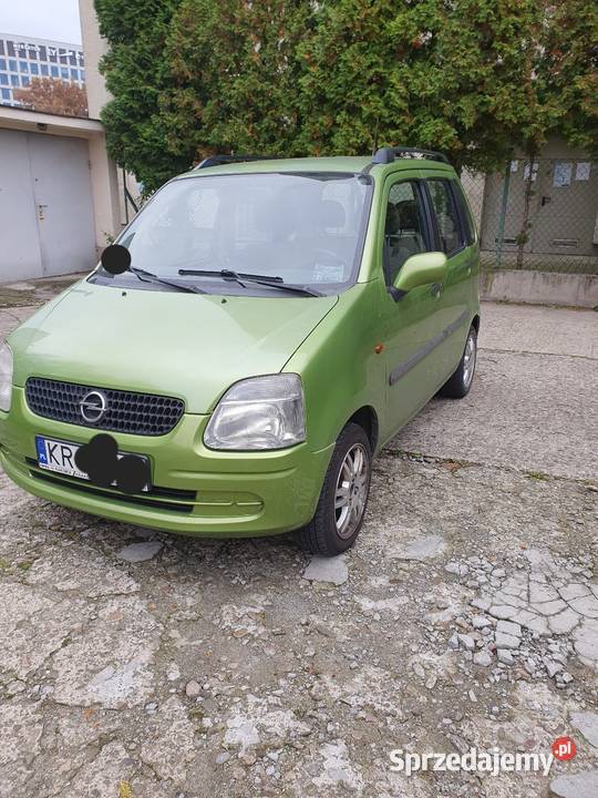 Opel Agila 12 klimatyzacja 75KM małopolskie Kraków
