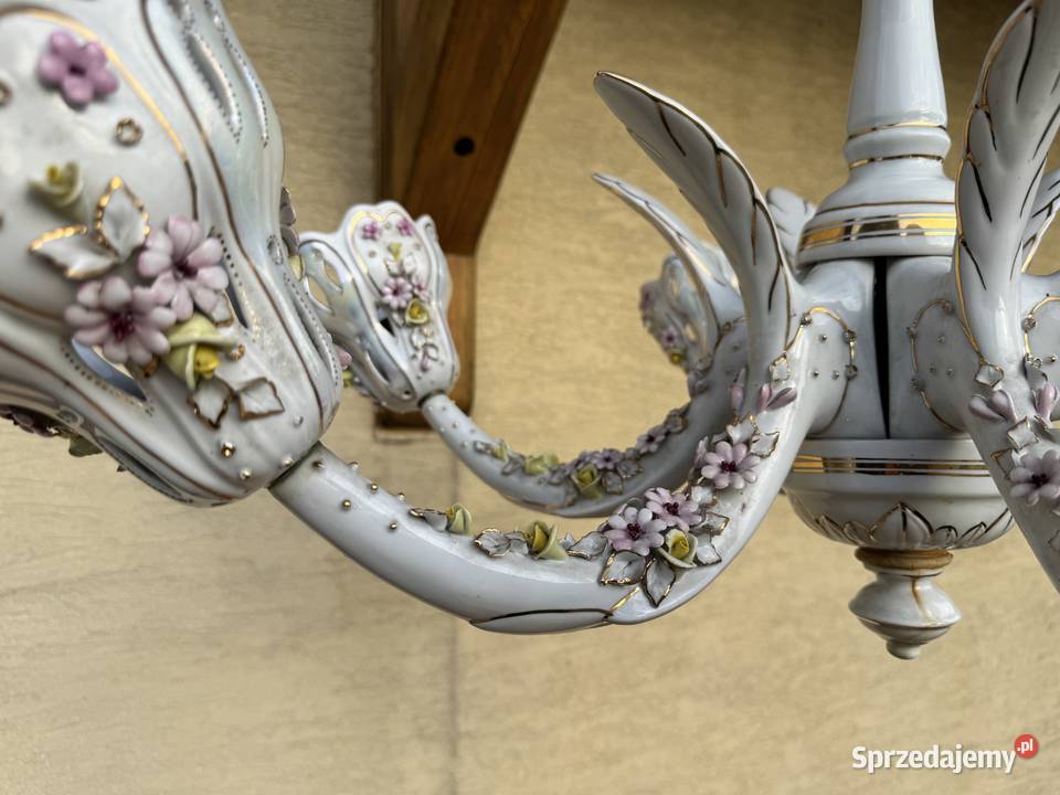 Żyrandol 6 ramienny stylowy lampa wisząca Garwolin