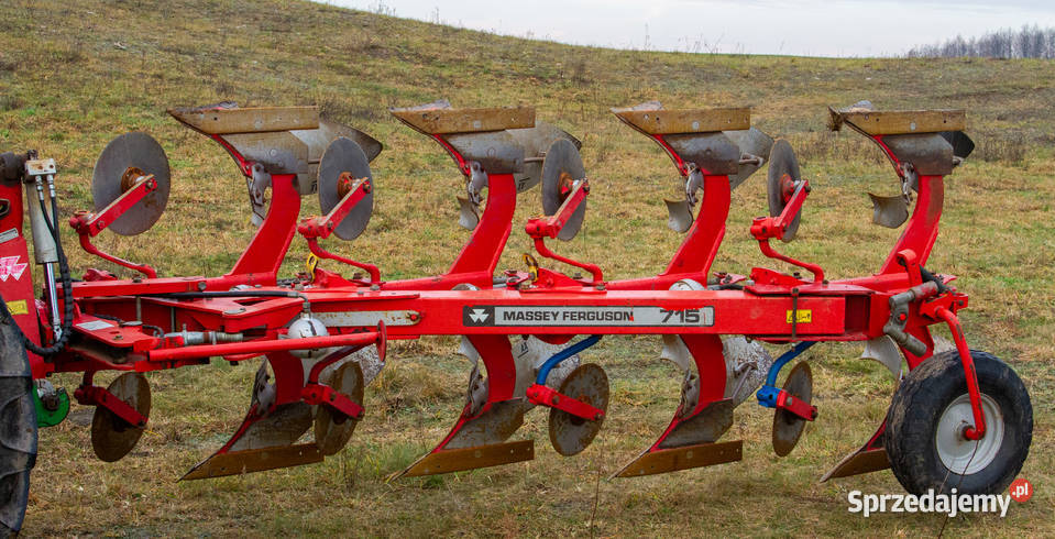 Pług obrotowy 4x20 Massey Ferguson 715 MRT 4AX podlaskie Puńsk sprzedam