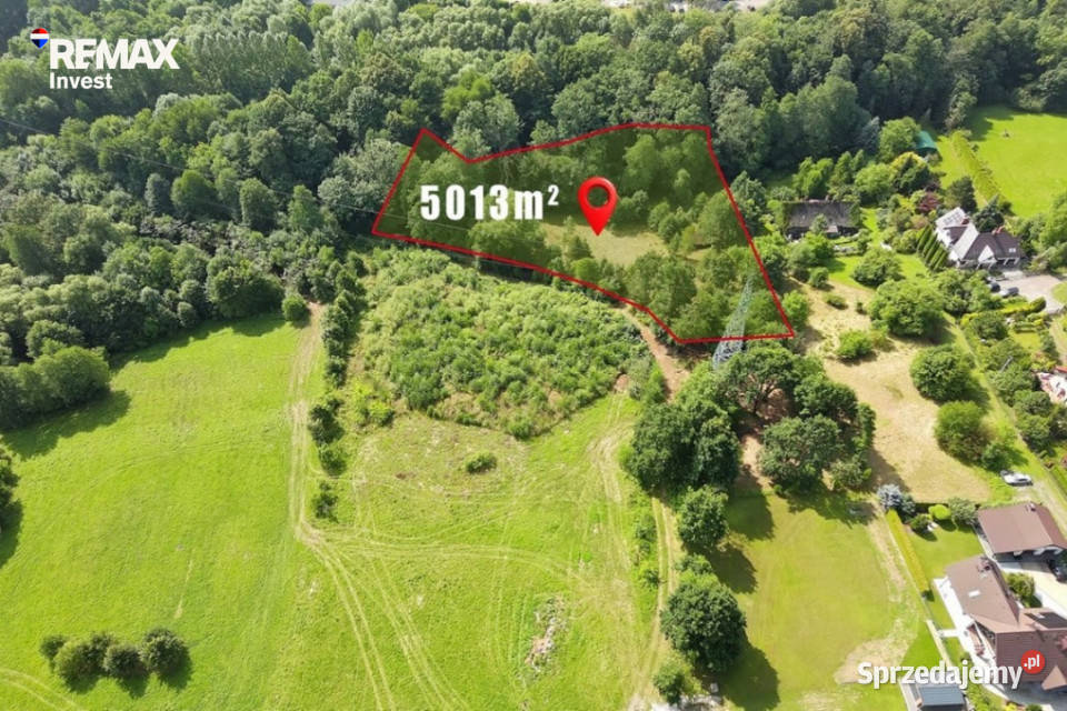 Działka budowlana 5013 m Stare Bielsko