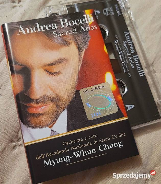 Andrea Bocelli dwie kasety w stanie IDEALNYM Chełmno
