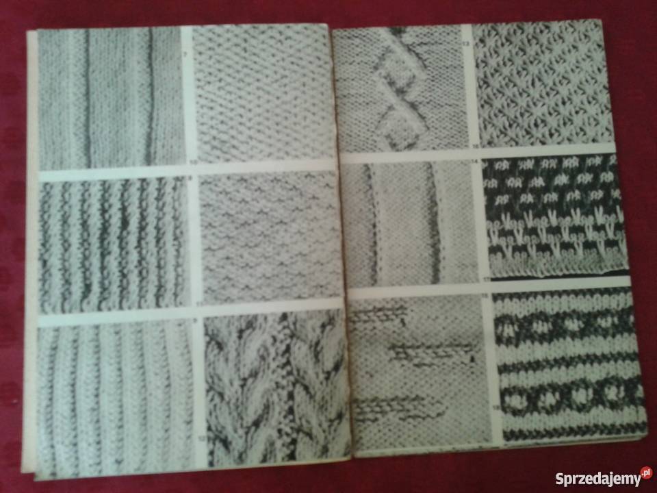 Dzianina dzieci w wieku szkolnym Irena Szymańska Poradniki, albumy i reportaże Kultura i Rozrywka