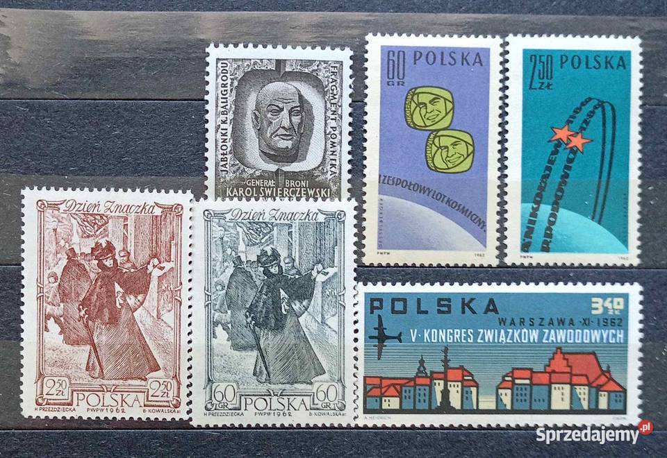 Znaczki polskie 1962 Leźnica Wielka-Osiedle