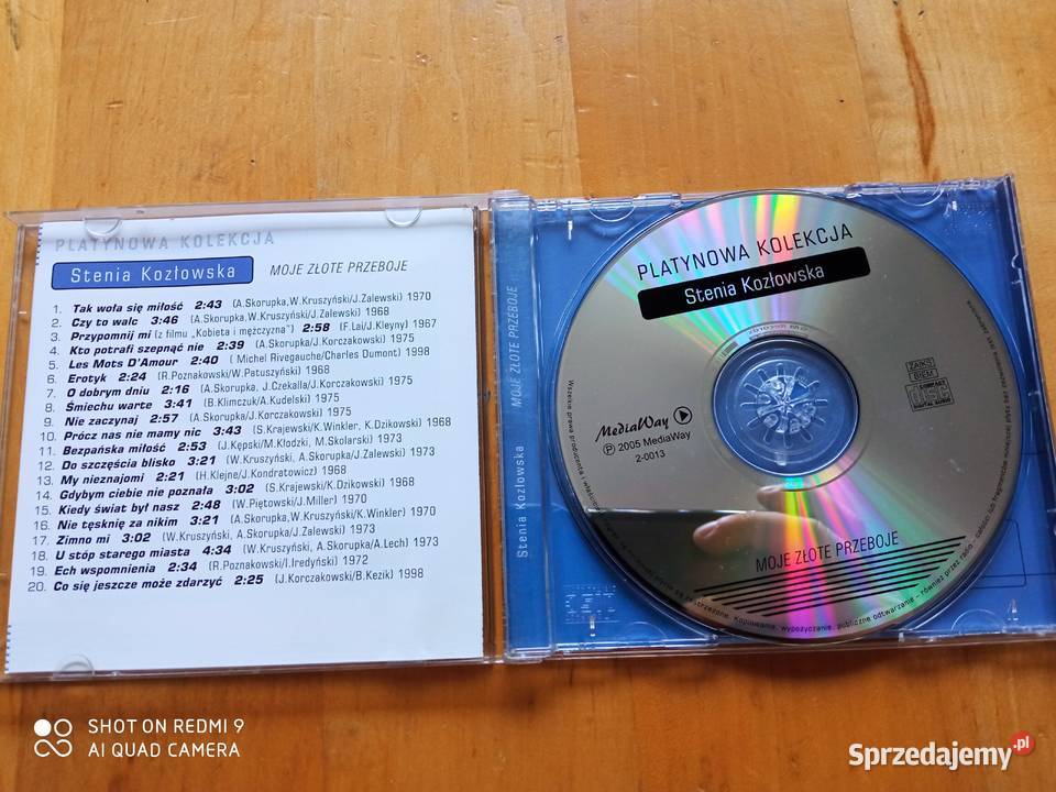 Stenia Kozłowska Złote Przeboje Muzyka Cd Polska CD