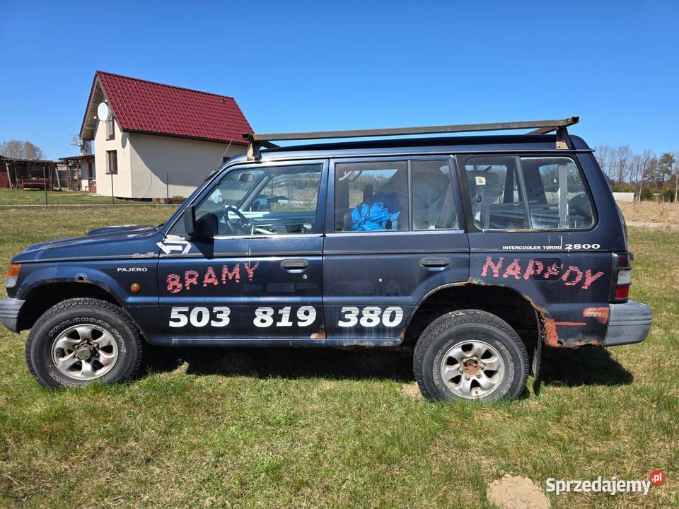 Samochód Mitsubishi Pajero 28L Diesel OC na Reda