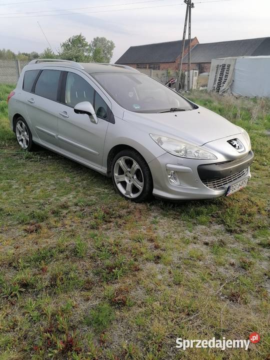 Peugeot 308SW 20 hdi automat do poprawek światła przeciwmgielne 308 wielkopolskie