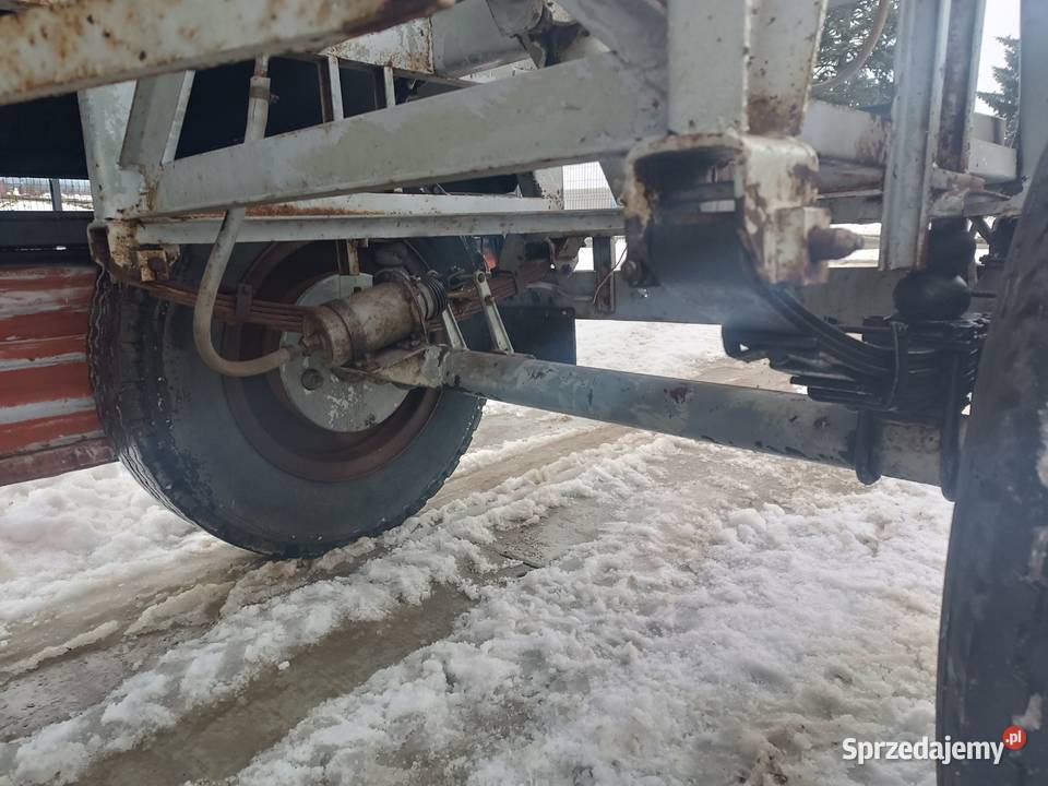 Przyczepa Rolnicza Wywrotka Sanok D44 D46 D47 Grybów