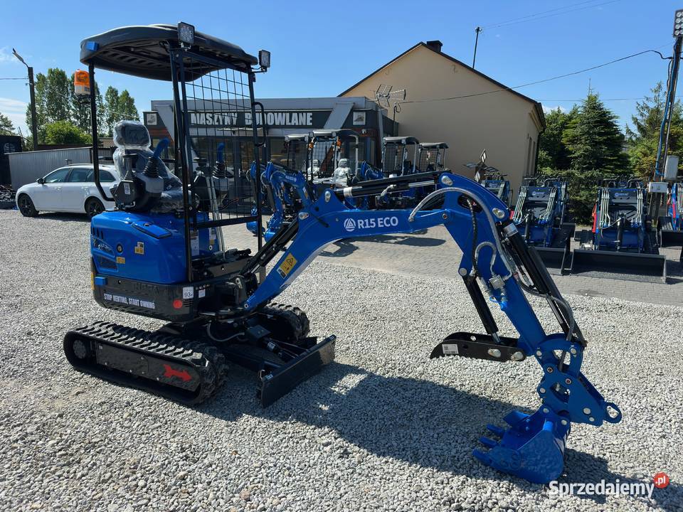 Nowa Minikoparka RIPPA R15 ECO Kubota 15T nie podlaskie