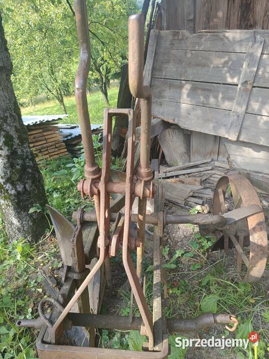 Pług 2skibowy dwuskibowy zagonowy solidny polska małopolskie Bieńkówka sprzedam