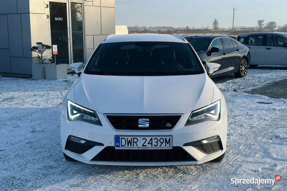Seat Leon 20 TDi 150 2017 FR serwisowany kamera światła do jazdy dziennej Wojkowice