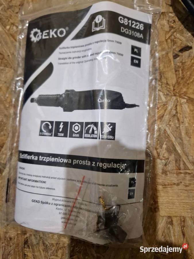 Elektryczna szlifierka kątowa prosta 700 W 6 mm wielkopolskie Głogowa sprzedam