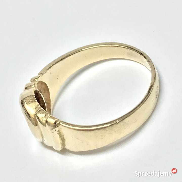 Złoty PIERŚCIONEK 14K cudny KAMIEŃ KRÓLEWNY 15 złote mazowieckie Warszawa