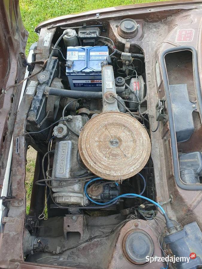 Honda Civic I generacji 1 gen 78r Zabytek unikat welurowa tapicerka