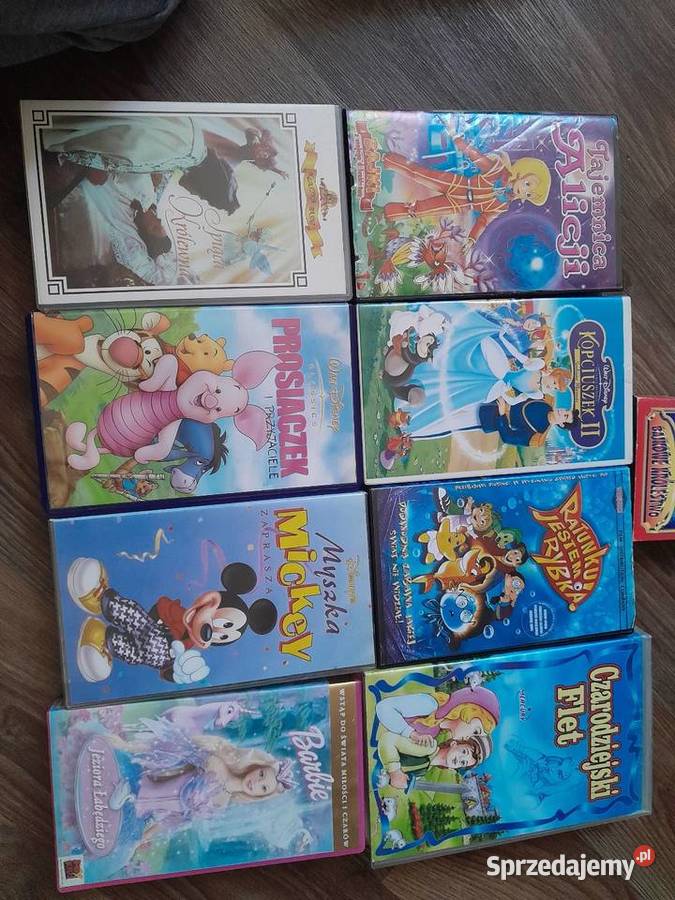 Zestaw bajek vhs Toruń sprzedam