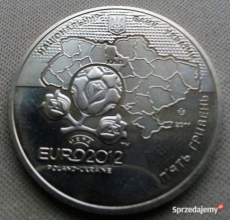 UKRAINA5 UKRAINA20112012 r EURO POLSKA UKRAINA Numizmatyka Legionowo