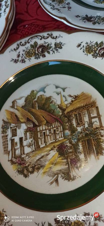 Patera Ascot Service Plate By Wood Sons England Gdańsk