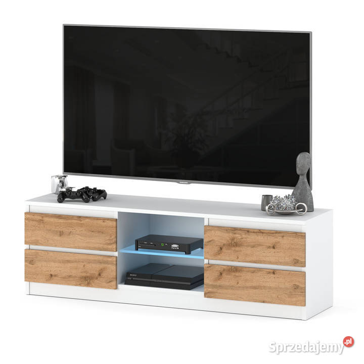 Szafka Rtv Do Sypialni Salonu 138 Stolik Pojemny 35cm