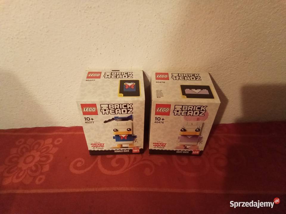 Lego Kaczor Donald i kaczka Daisy Disney komplet Warszawa sprzedam
