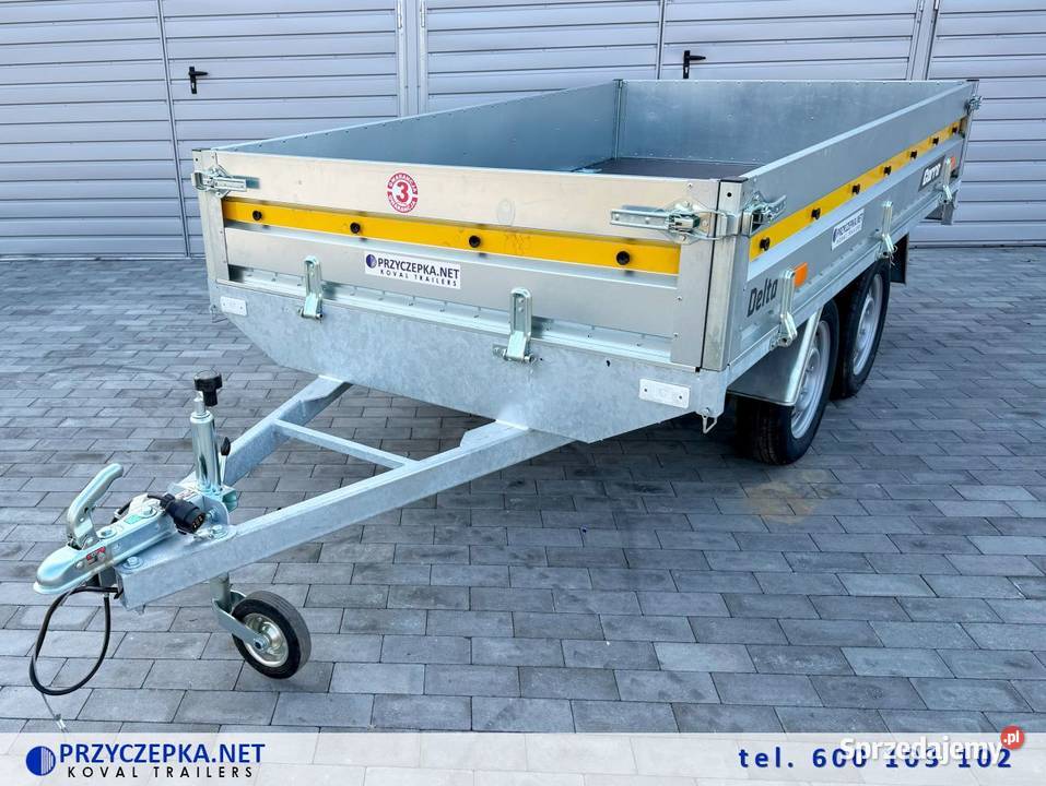 Mocna przyczepa lekka CARRO DELTA 2615 2w1 kujawsko-pomorskie Kowal