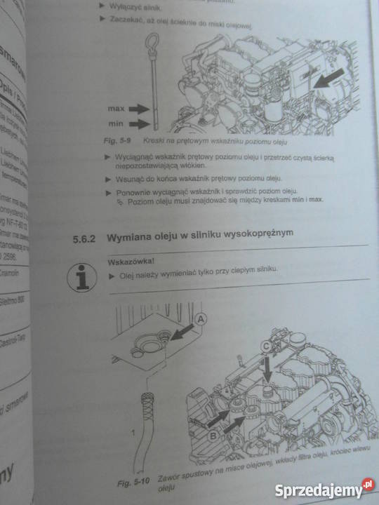 INSTRUKCJA OBSŁUGI DTR LIEBHERR R924 HDSL i iNNE