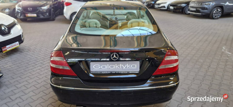 Mercedes CLK 270 OPIS SUPER STAN W209 2002 czarny Mysłowice sprzedam