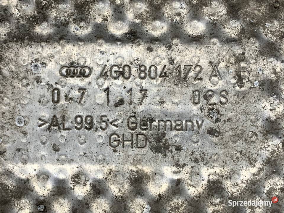 OSŁONA TERMICZNA AUDI A6 C7 4G0804172A