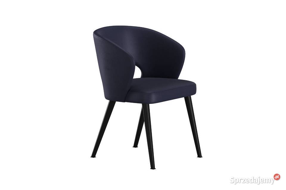 Krzesło PREMIUM KR8 Tkanina Deluxe Navy 36 50cm Łódź