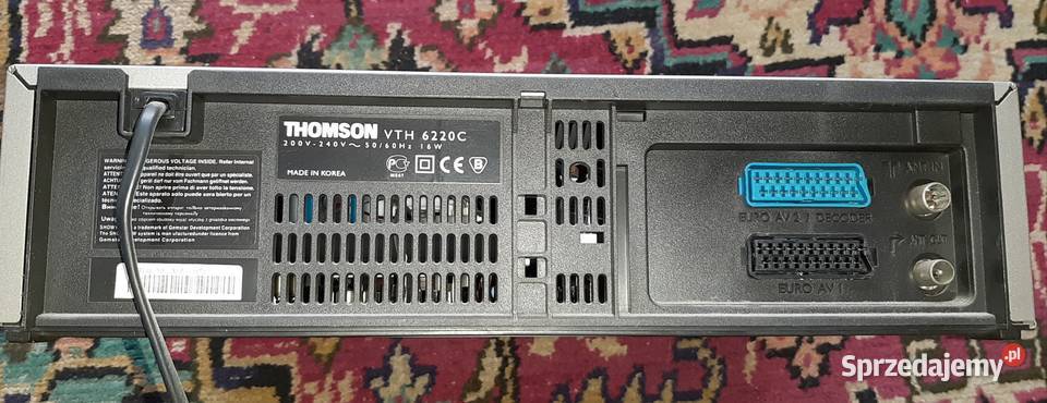 Magnetowid Thomson VTH 6220C Sosnowiec