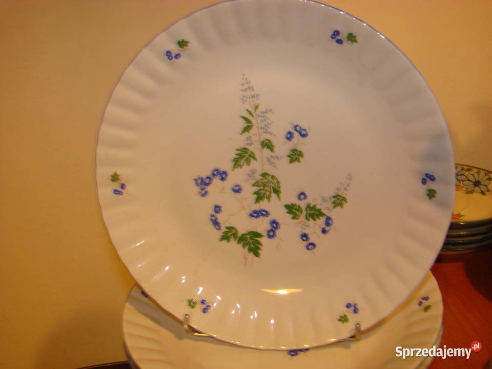 Chodzież porcelanowy talerz obiadowy PRL Antyki, Sztuka, Kolekcje Pruszcz Gdański