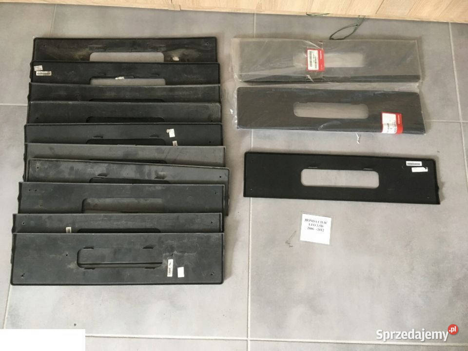 HONDA CIVIC UFO VIII RAMKA POD TABLICE PODKŁADKA lubelskie Kozubszczyzna