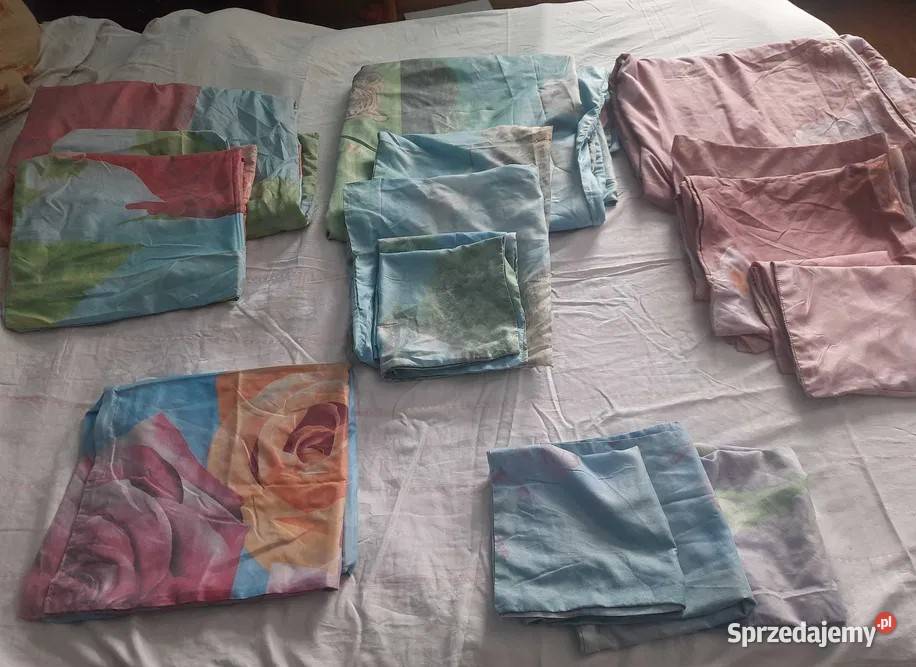 3 komplety pościeli na poszwę poduszki małe i Morąg