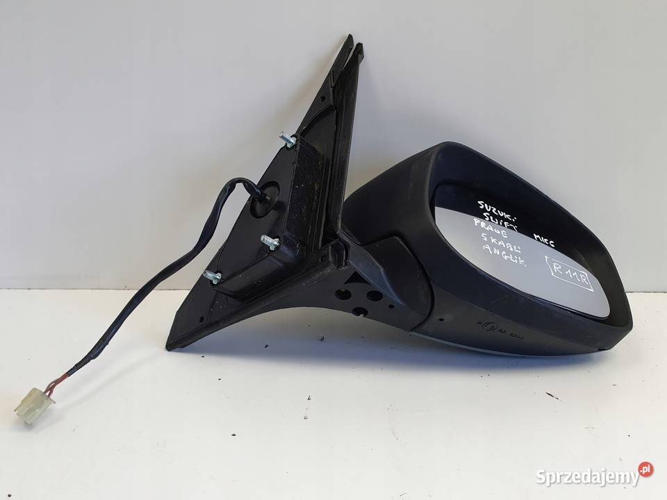 LUSTERKO PRAWE Suzuki Swift Mk4 Mk6 VI PASAŻERA Rudka