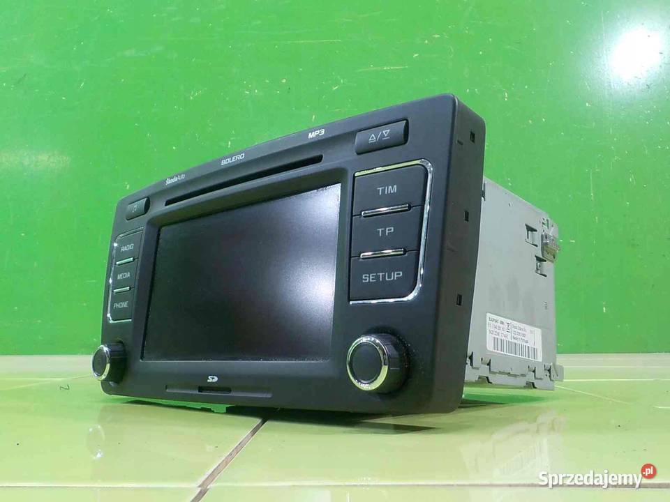 SKODA OCTAVIA II LIFT 20 TDI 10r radio nawigacja Wyposażenie wnętrza Suków sprzedam